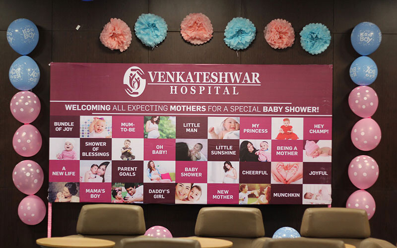 Glimpse of Baby Shower Celebrations at Venkateshwar Hospital held on 10th March 18
